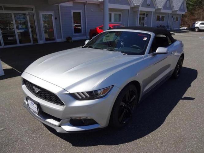 2015 ford mustang ecoboost premium ecoboost premium 2dr convertible for sale in niantic, connecticut