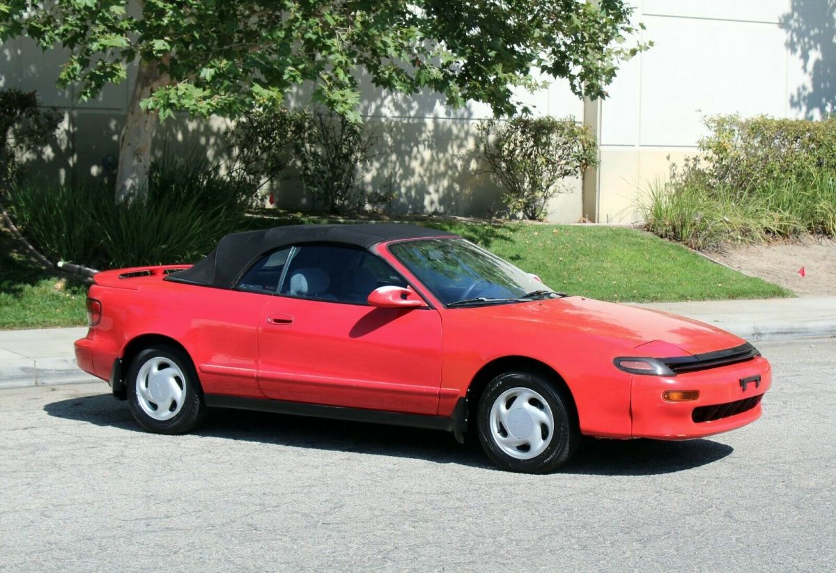 california original, 1991 toyota celica gt conv, 100% rust free (310)259-5383