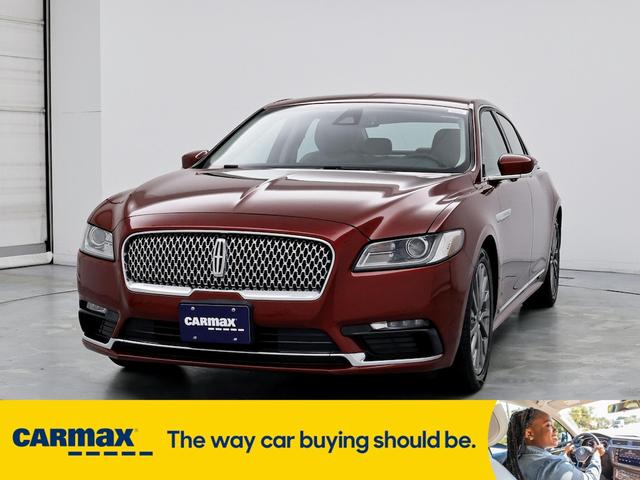 2017 lincoln continental select