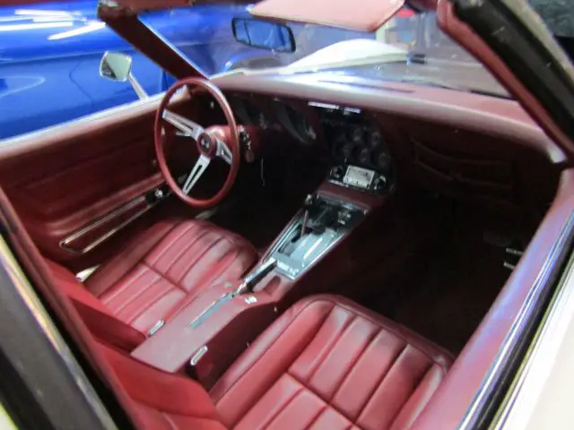 1975 chevrolet c3 corvette restored drivetrain w/matching #'s t-tops+upgrades!