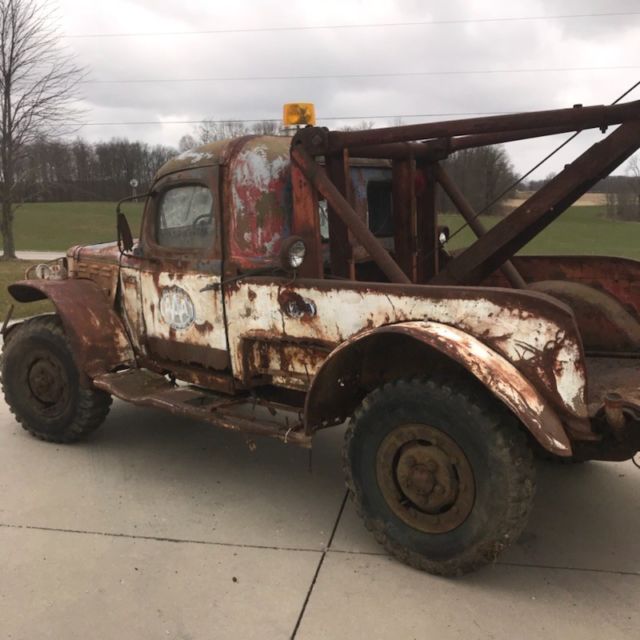 1942 dodge power wagon wc53 tow truck