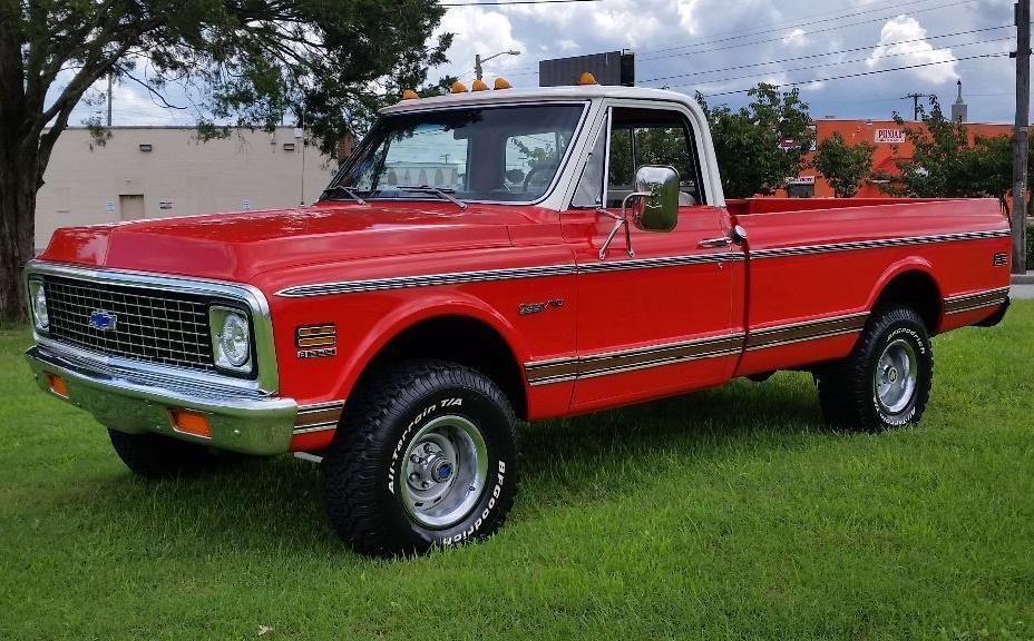 1972 chevrolet c-10 4x4 truck