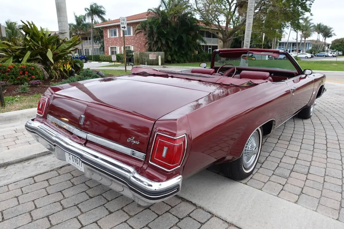 1975 oldsmobile delta royale 88 convertible 24k actual original miles must see!!