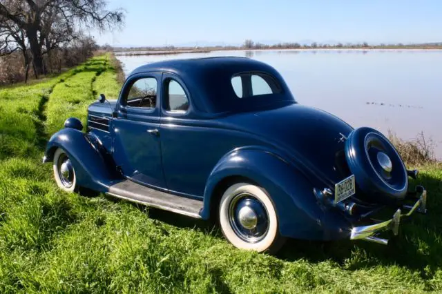 1936 ford deluxe coupe, old survivor, wwii gas ration car