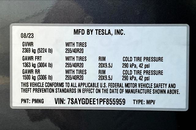 2023 tesla model y long range dual motor all-wheel drive