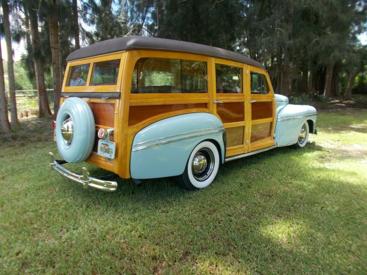 vintage 1947 ford / mercury woody wagon classic