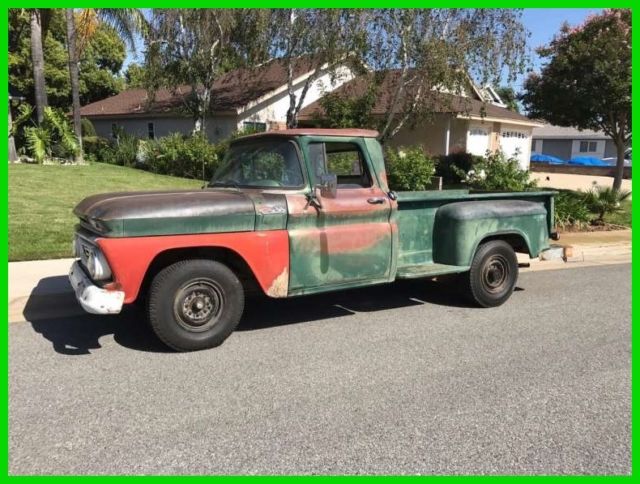 1962 chevrolet 3/4 ton step up truck all original 6 cylinder gas 4-speed manual