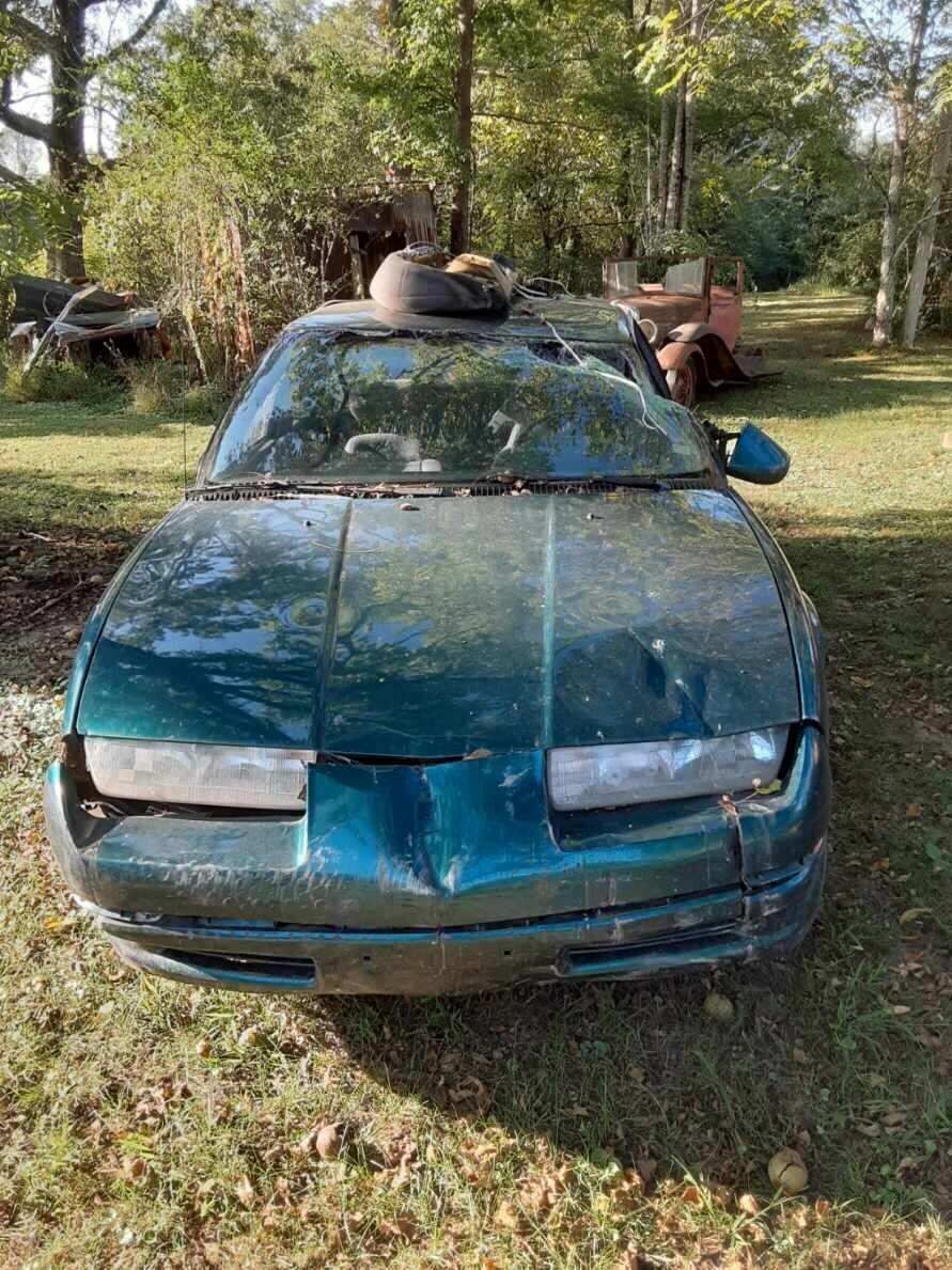 1992 saturn sl2 sedan green fwd manual