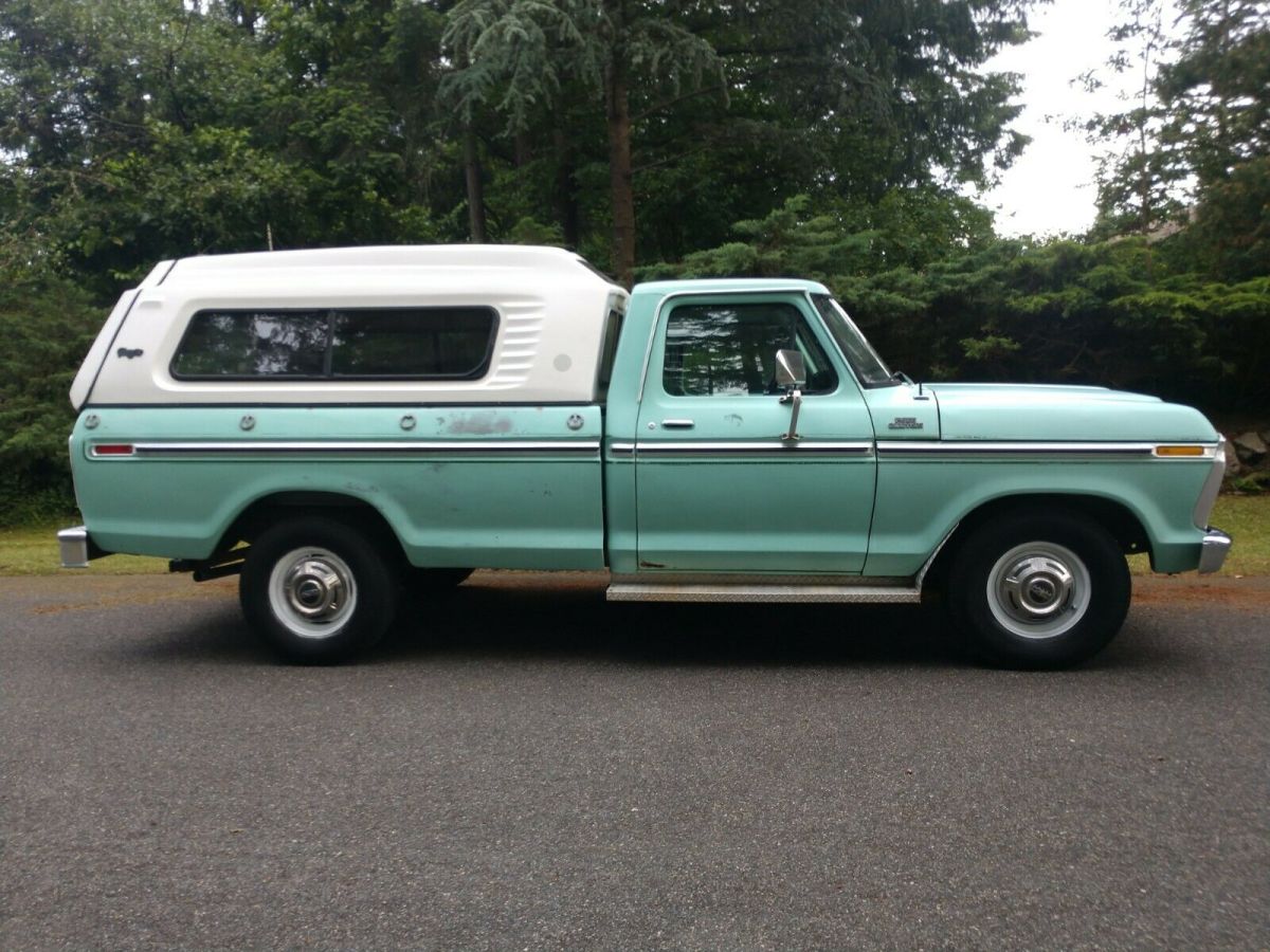1977 ford f250 custom v8 auto a/c worldwide no reserve