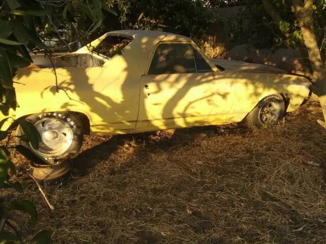 cheverolet el camino very nice project straight body