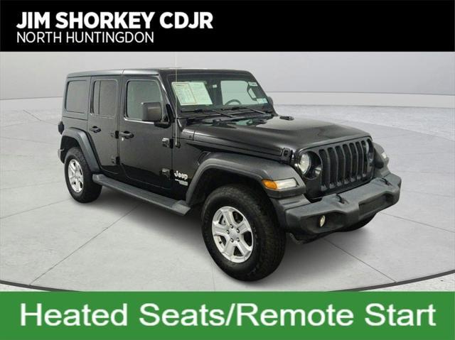 2021 jeep wrangler unlimited sport s 4x4