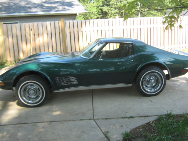 1971 corvette 350 - 4 speed 47000 miles 1 owner body only