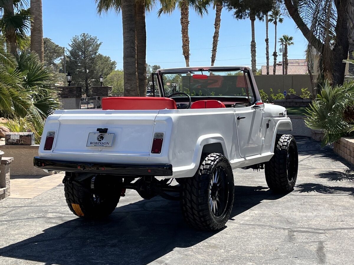 1967 jeep commando convertible white