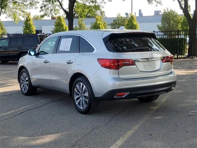 2015 acura mdx 3.5l technology package