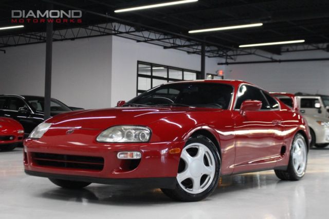 1994 toyota supra 89843 miles renaissance red hatchback 3.0l v6 auto