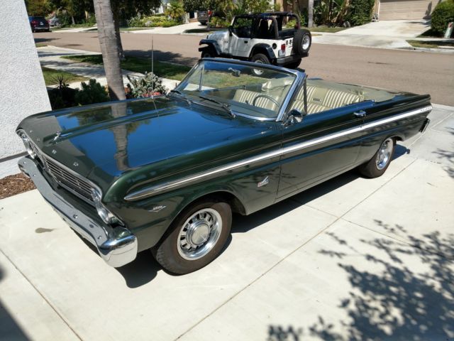 1965 ford falcon futura convertible with 289 engine