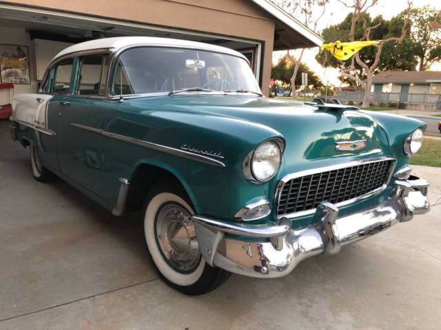 1955 bel air 4 door | new engine in 2013 | solid driver
