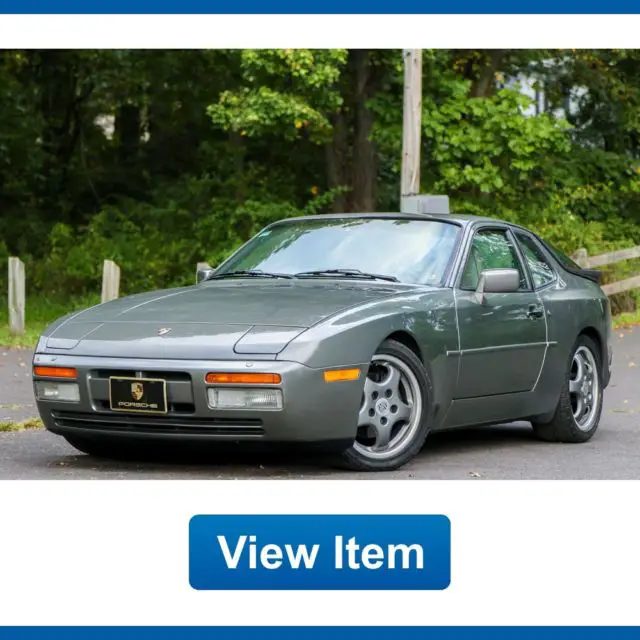 1988 porsche 944 turbo manual 2dr coupe serviced low 73k mi rare collectible