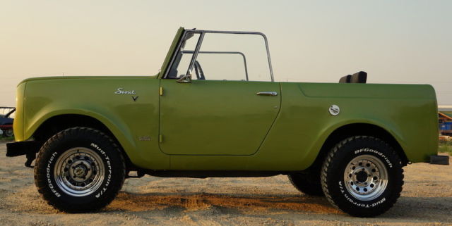 rare 1969 scout 800a, 4x4, numbers matching 304 v8, 4 speed