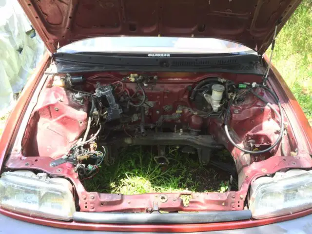 1988 honda civic sedan dx shell, complete interior, no motor 88-91 civic