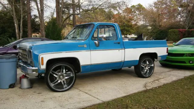 1979 c10 bonanza with ls1 and 24" rims