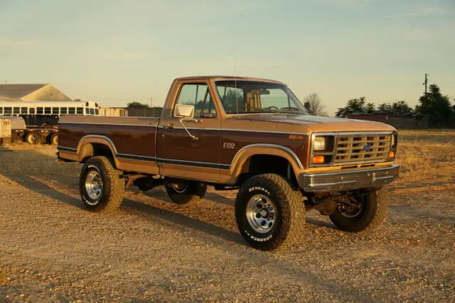1983 ford f250 xl, 4x4, 1 owner, factory a/c, 302 v8