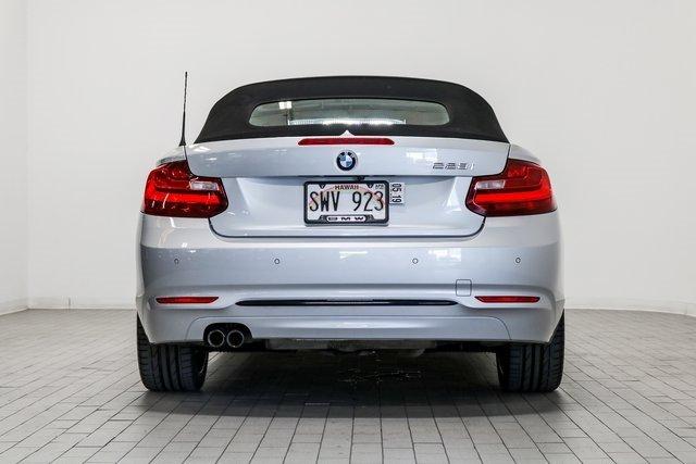 certified 2016 bmw 228i convertible honolulu, hi 96813 for sale in honolulu, hawaii
