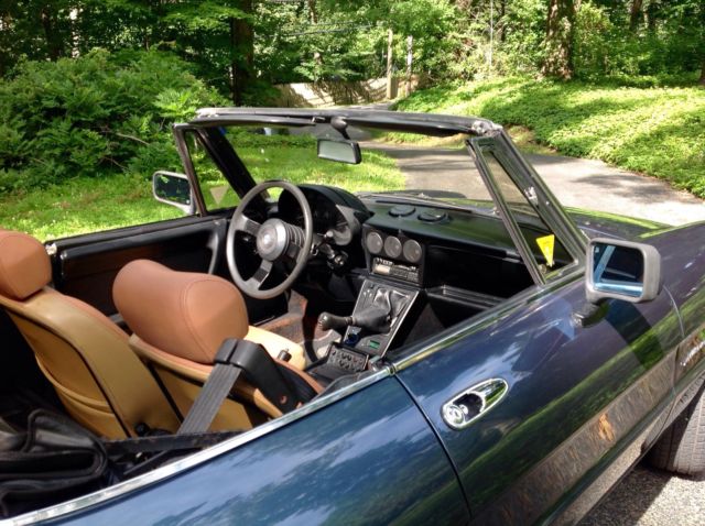 1989 alfa romeo spider veloce *low milage* excellent running condition clean car