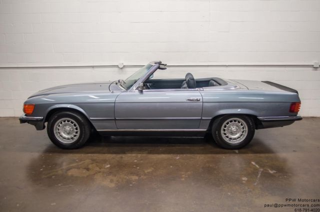 1974 mercedes-benz sl-class 350sl manual transmission! european order! rare!