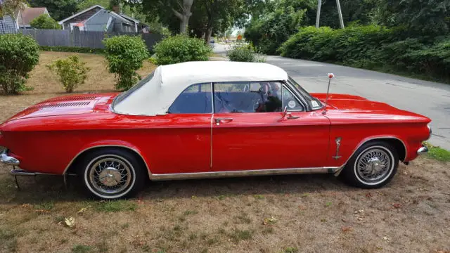1963 chevrolet corvair monza convertible