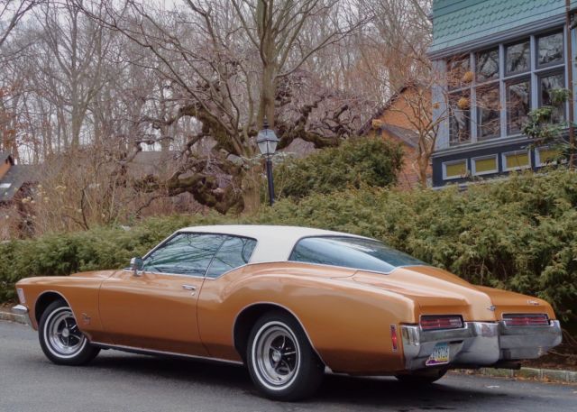 1971 buick riviera gs original 455 stage 1 motor w/ bucket seats & console