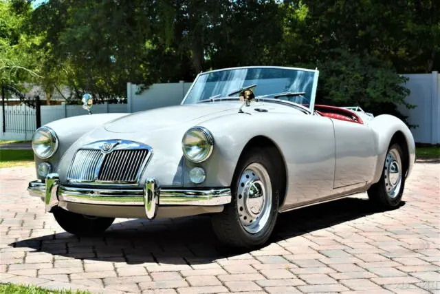1960 mg mga roadster convertible frame of restoration, stunning condition
