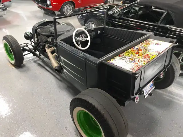 1923 t-bucket assembled - 350ci v8 - th350 transmission - steel body - rat rod