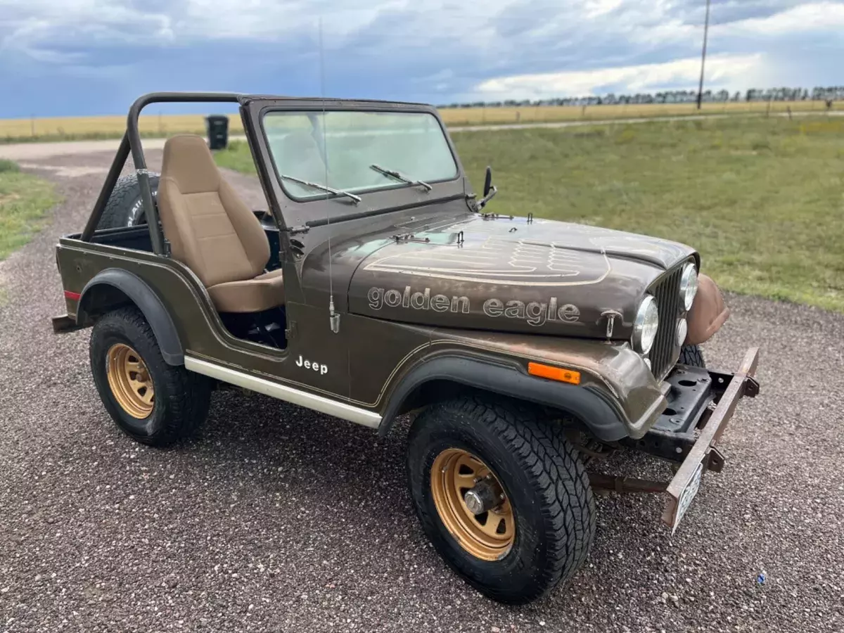 1977 cj5 golden eagle v8 survivor