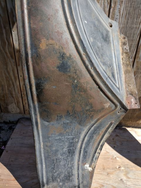 1917-1923 front fenders, exceptionally nice originals