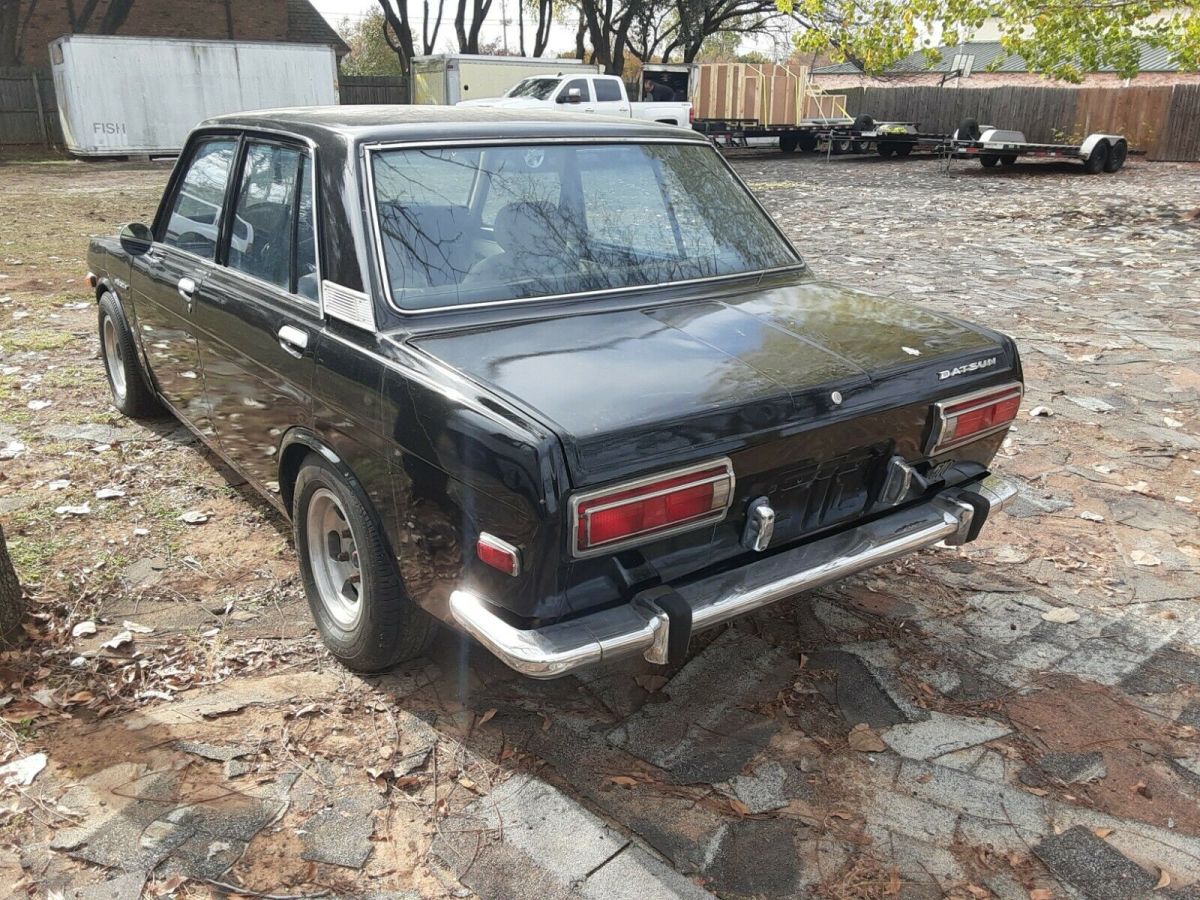 1972 datsun 510 std. trans 4 door sedan. texas
