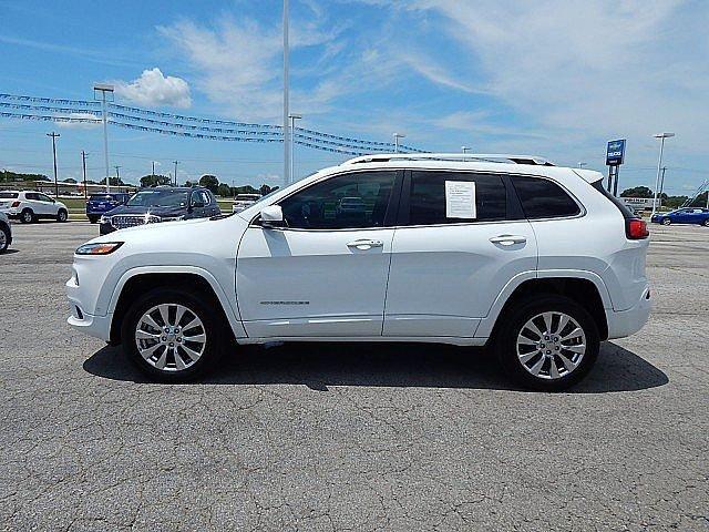 used 2016 jeep cherokee 4wd overland okmulgee, ok 74447 for sale in nuyaka, oklahoma