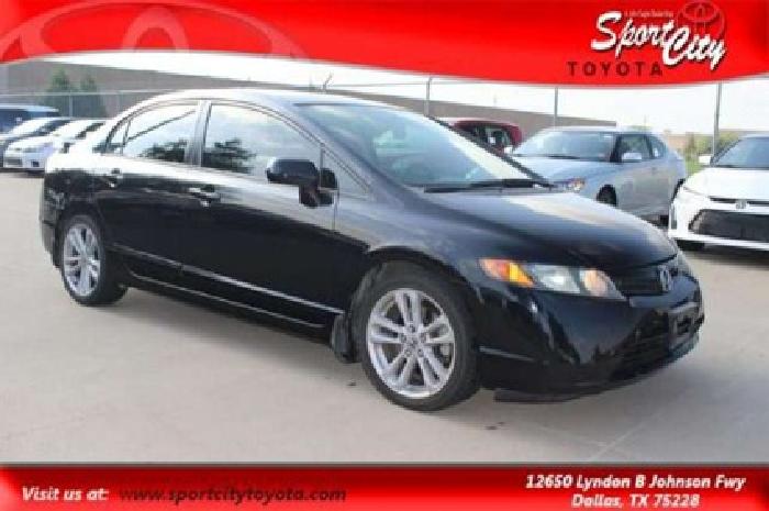 2007 honda civic si 4dr sdn manual in dallas, tx
