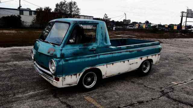 1965 a100 pickup rat rod shop truck patina hot rod