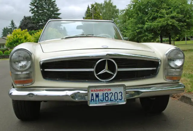 1968 250sl mercedes-benz (same family for the last 50 years!)