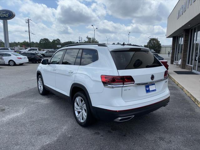 2021 volkswagen atlas 3.6l se w/technology