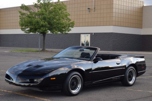 1991 pontiac firebird trans am convertible, auto, 9,481 miles!