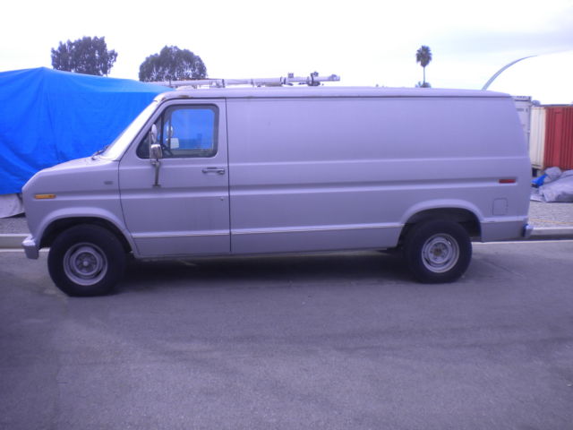 1989 ford e150 econoline van 61143 mi, 5.0l, v8, gas - #07