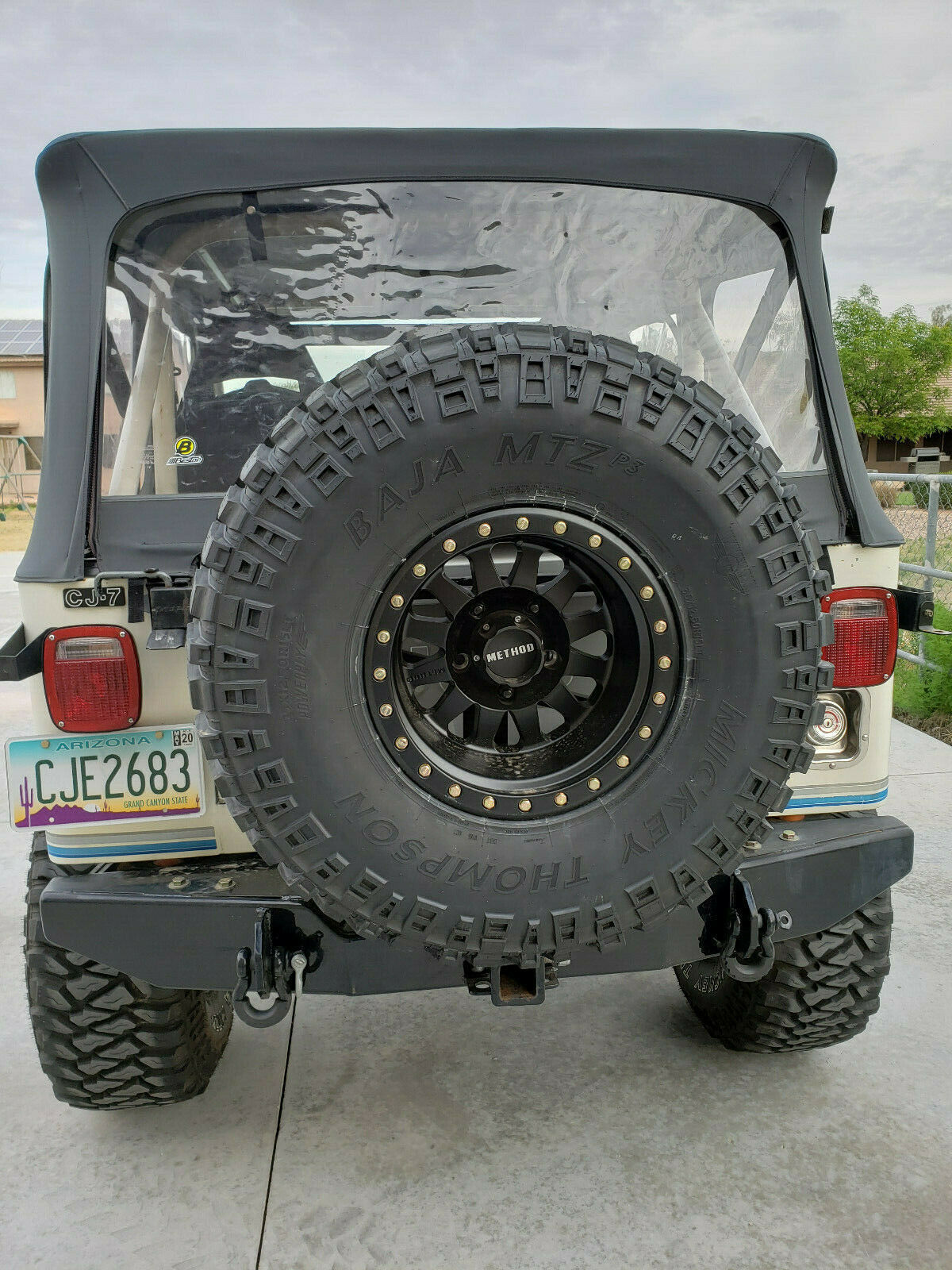 1978 cj7 jeep lifted amc 360 v8, 4:10s, method wheels, new tires, kicker audio