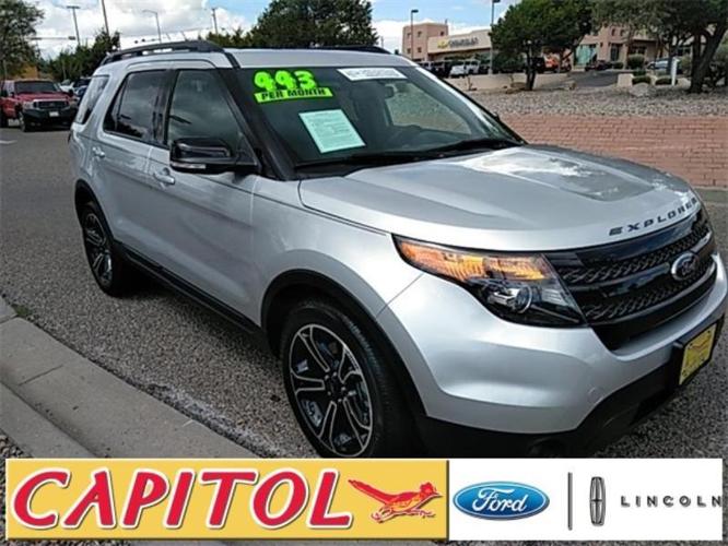2015 ford explorer sport awd sport 4dr suv for sale in santa fe, new mexico