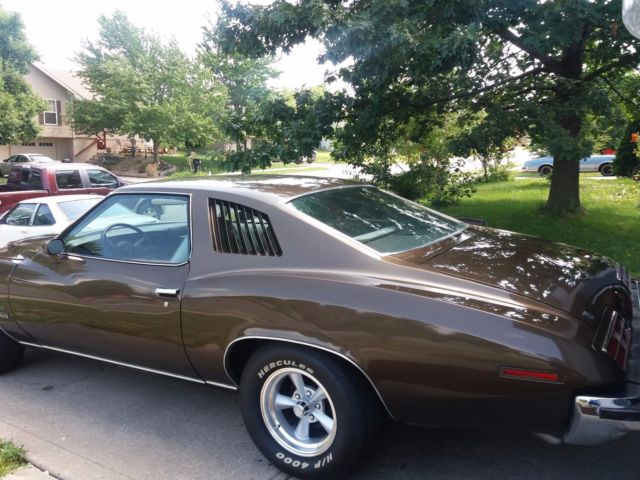 classic1973 pontiac grand am rare car with 63486 actual miles with 455 engine
