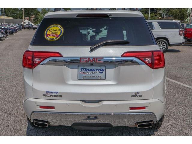 2018 gmc acadia denali