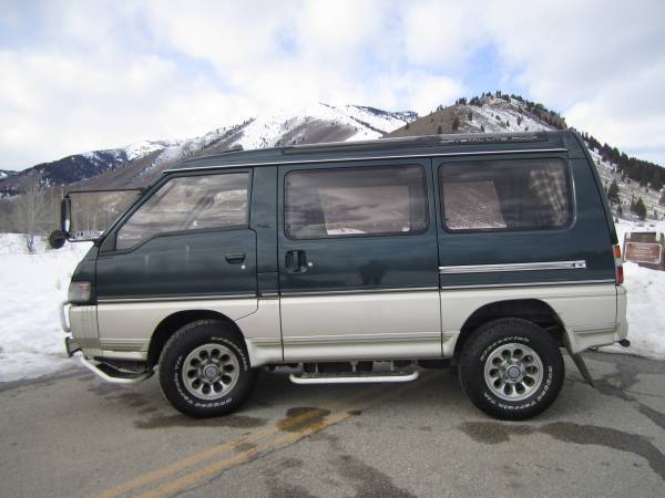 '92 mitsubishi delica starwagon | 4x4 |turbo diesel |automatic | your camper van