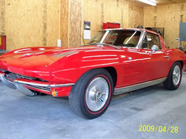 1963 corvette coupe #'s matching 327-340hp