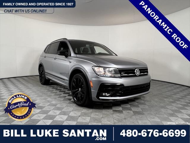 2021 volkswagen tiguan 2.0t se r-line black 4motion